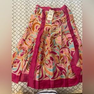 Zara print skirt